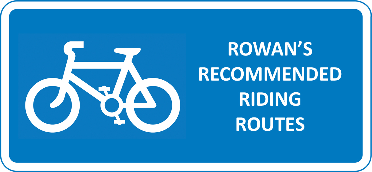 Rowan's Recommended Riding Routes