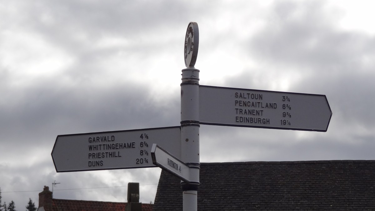 Gorebridge to Haddington (alternative&nbsp;route)